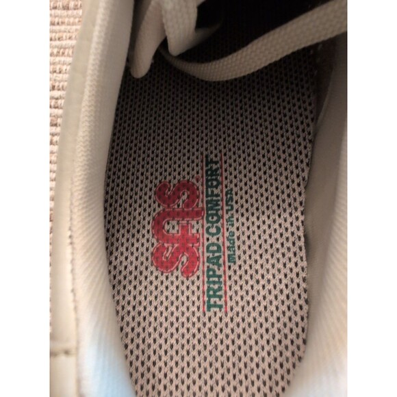 SAS 'Bout Time Leather Walking Shoes Moc Toe Bone 1520-002 USA Mens Sz 11M NWB - Picture 15 of 15